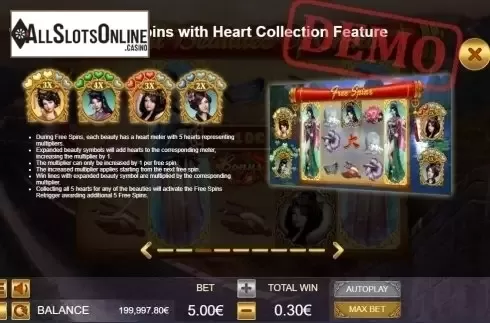 Free Spins. Great Beautiies Of China from Ganapati