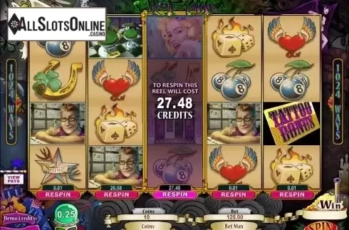 Screen8. Hot Ink from Microgaming
