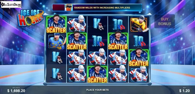 Free Spins Win Screen