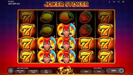 Joker Stoker slot screenshot 4