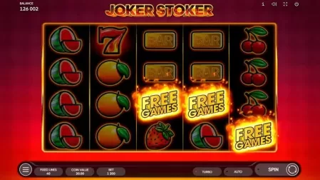 Joker Stoker slot screenshot 6