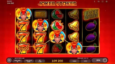 Joker Stoker slot screenshot 5