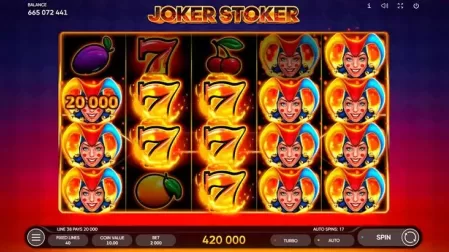 Joker Stoker slot screenshot 3