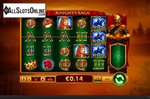 Win Screen . Knight's Saga from Skywind Group