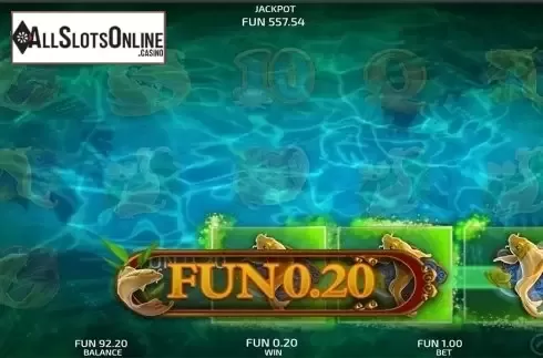 Win screen . Koi Fortunes from Concept Gaming