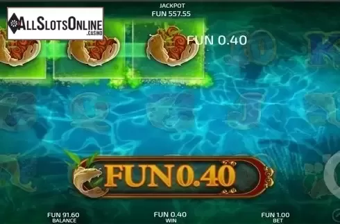 Win screen 2. Koi Fortunes from Concept Gaming