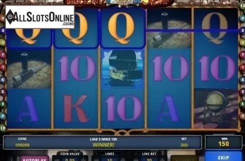Screen 2. Legend of the Sea from Zeus Play
