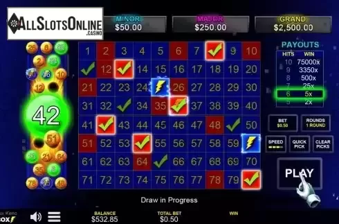 Game screen