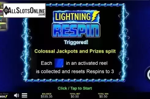 Respin screen