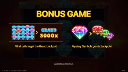 Lion Gems: Hold and Win slot screenshot 5