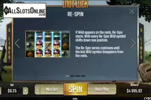 Respin screen