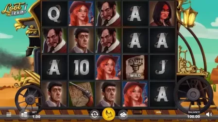 Loot The Train! slot screenshot 1