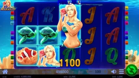 Lucky Mermaid slot screenshot 3