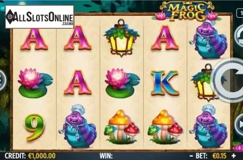 Reel Screen. Magic Frog from Octavian Gaming