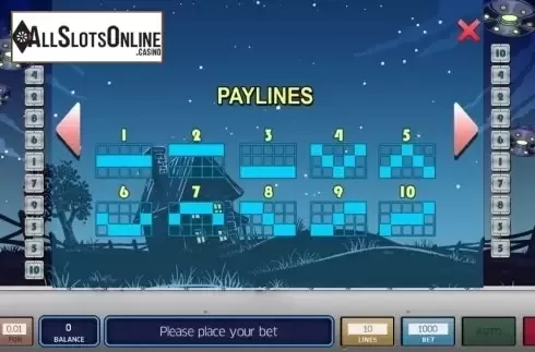 Lines. Martians Atack from InBet Games