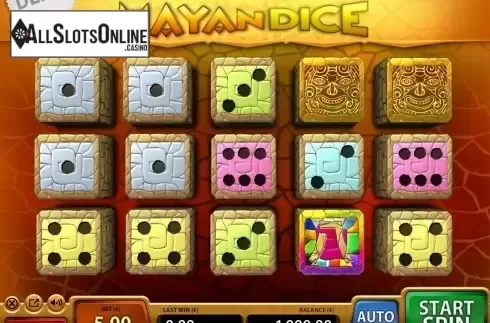 Reel Screen. Mayan Dice from Air Dice