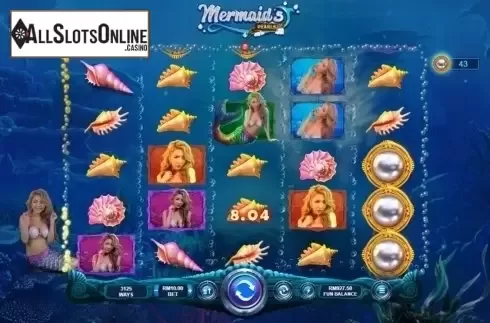 Win Screen 2. Mermaid's Pearls (RTG) from RTG