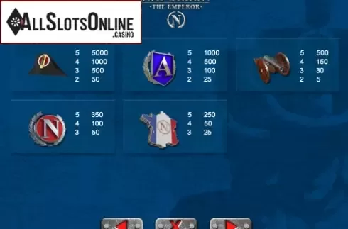 Screen7. Napoleon (9) from Portomaso Gaming