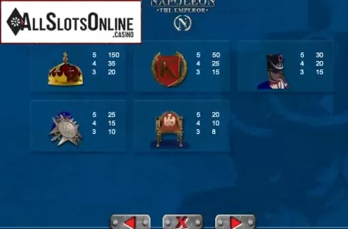 Screen8. Napoleon (9) from Portomaso Gaming