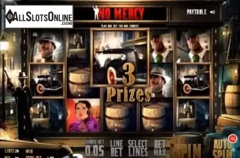 Win Screen 2. No Mercy from BlueGem Gaming