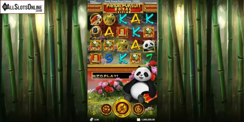 Rell Screen. Panda Pursuit Royal Edition from Radi8