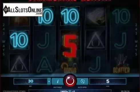Win. Paranormal Activity from iSoftBet