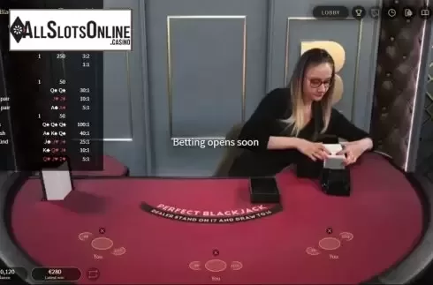 Paytable. Perfect Blackjack (NetEnt) from NetEnt