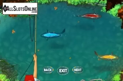Bonus Game screen. RF Big Catch from R. Franco