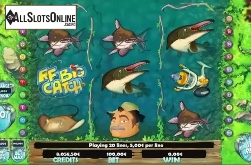 Bonus Symbol screen. RF Big Catch from R. Franco