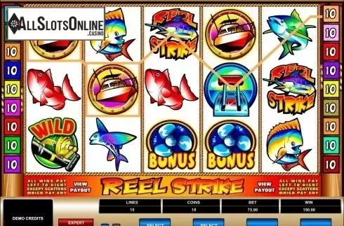 Screen5. Reel Strike from Microgaming