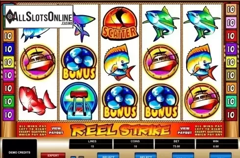 Screen3. Reel Strike from Microgaming