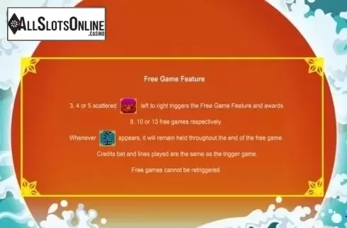 Free Game Feature. Samurai Warrior from August Gaming