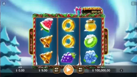 Santa Bumble Bee slot screenshot 1