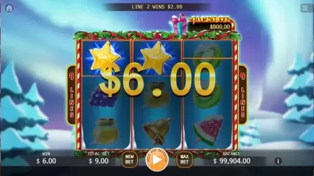 Santa Bumble Bee slot screenshot 3