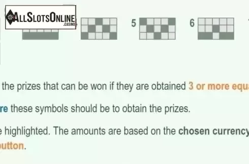 Paylines. Sanxing Fortunes from Mobilots
