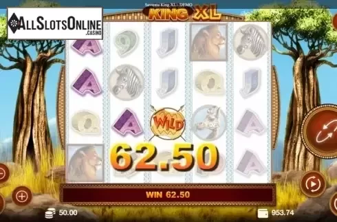 Win Screen 3. Savanna King XL from Genesis