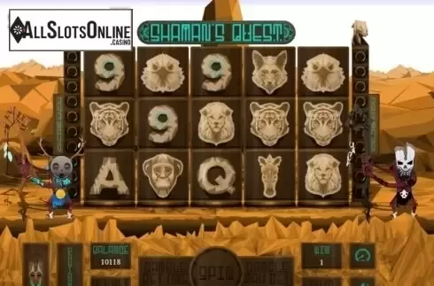 Win Screen 3. Shamans Quest from BetConstruct
