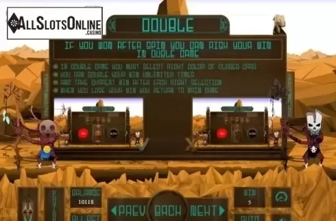 Paytable 4. Shamans Quest from BetConstruct