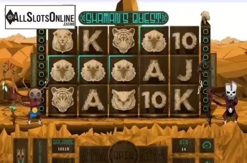 Win Screen 2. Shamans Quest from BetConstruct