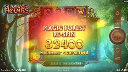 Shamrock Holmes Megaways slot screenshot 2