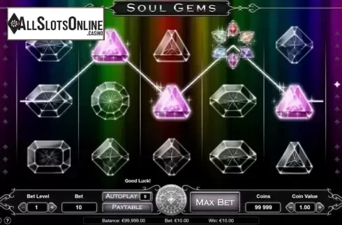 Wild win screen 3. Soul Gems from Gameway