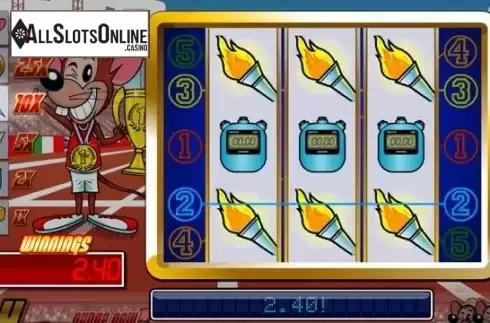 Screen 3. Track And Field Mouse from Microgaming