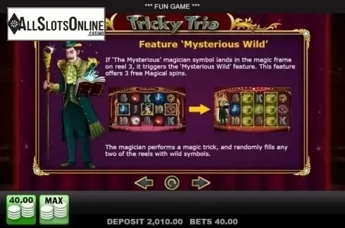 Wild 2. Tricky Trio from Merkur