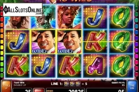 Screen 3. Tropic Dancer from Casino Technology