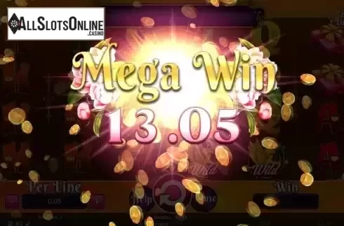 Mega Win screen