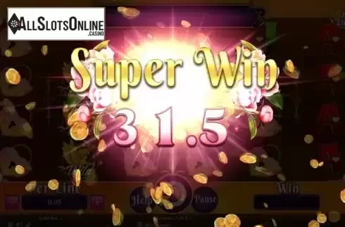 Super Win screen
