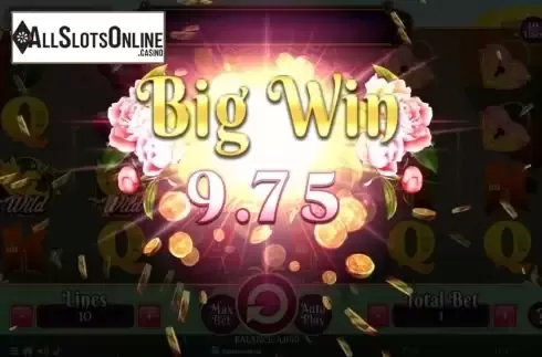 Big win screen