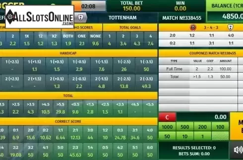 Bet Screen