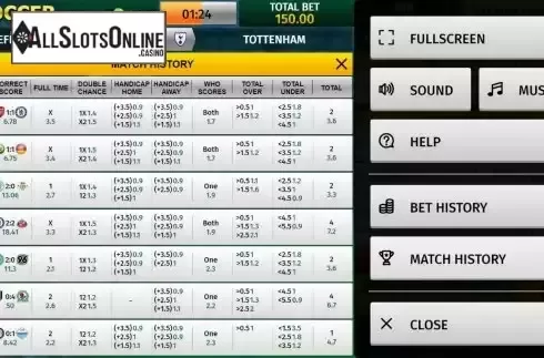 History Screen