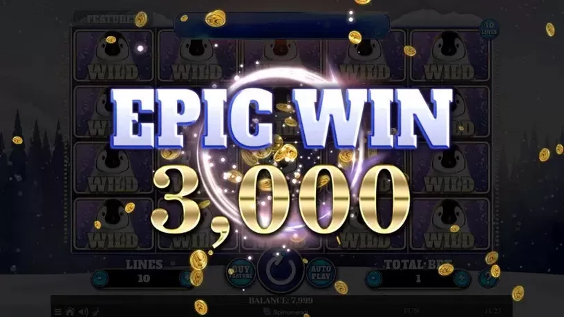 Wild Penguin slot screenshot 8